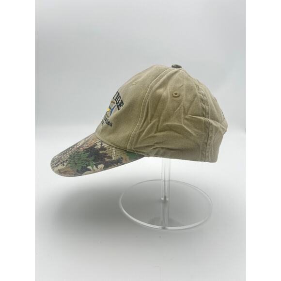 Vintage Prestige Lumber & Supplies Hat Longwood FL Camo Brim Adjustable Strapbac - Picture 4 of 6